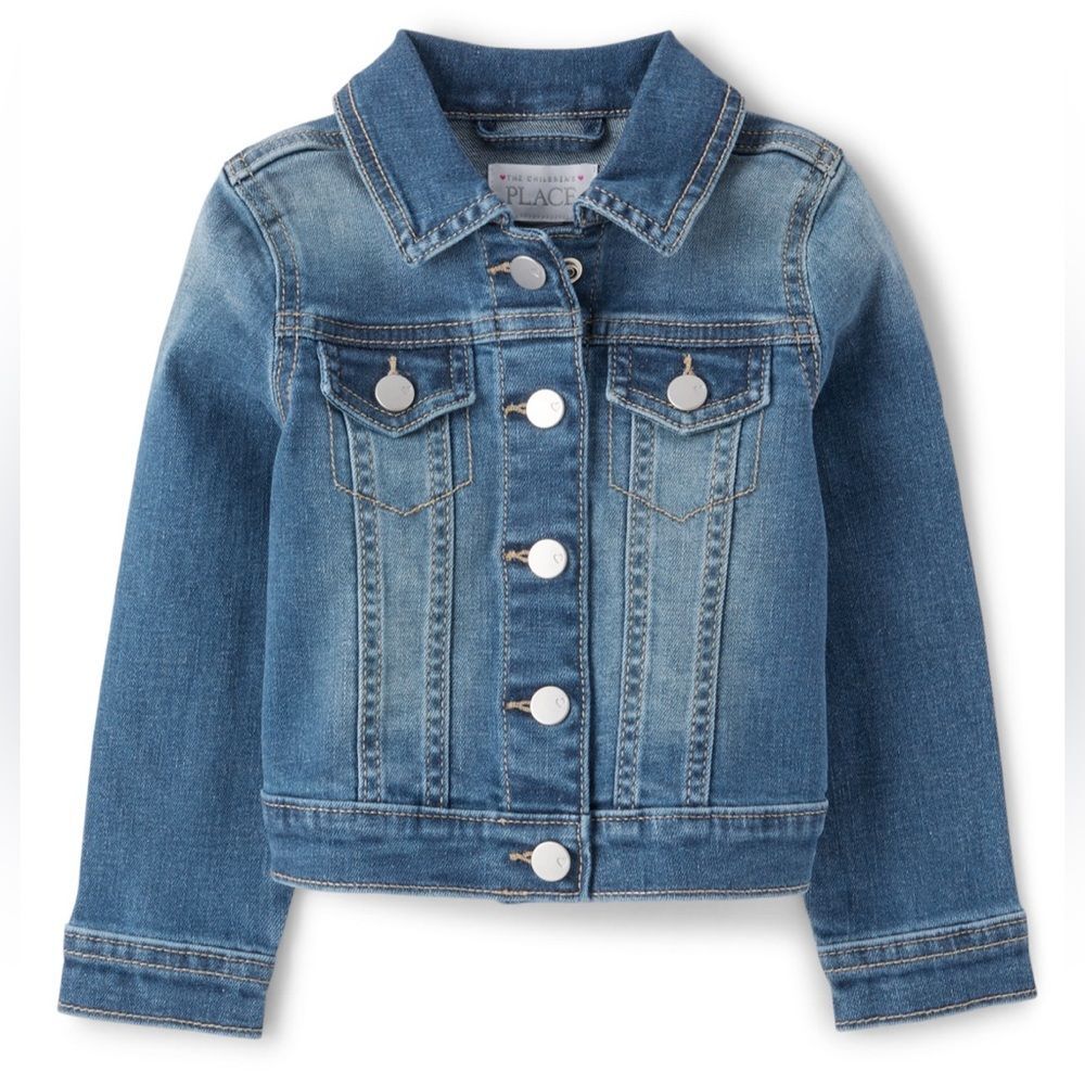 Toddler Girls Denim Jacket - Nova wash